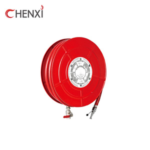 LPCB Certificated Stainless Steel <strong>Fire</strong> Hose Reel <strong>Drum</strong> with Nozzle Manual Fixed Type - Product Image 1