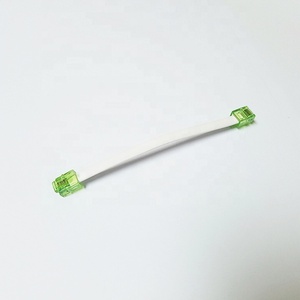 <span class=keywords><strong>Cable</strong></span> Telefónico <span class=keywords><strong>Plano</strong></span> de <span class=keywords><strong>6</strong></span> Pines y <span class=keywords><strong>6</strong></span> <span class=keywords><strong>Hilos</strong></span> con Conector RJ12 de Color Blanco - Product Image 3