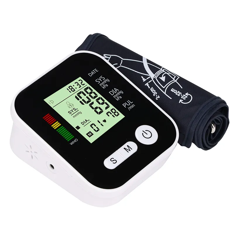 디지털 팔 혈압 모니터 정확하게 측정 혈액 모니터링 압력
