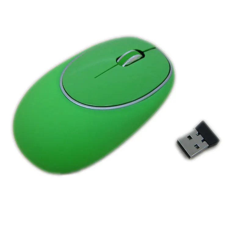 Inovatif Sentuhan Lembut Silicone Gel Wireless Mouse