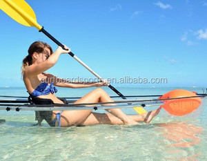 <span class=keywords><strong>Canoa</strong></span> de cristal transparente para kayak, para playa, doble Persona, nuevo diseño - Product Image 2