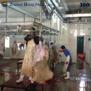 Ovejas línea completa masacre automática Halal matadero maquinaria para ovejas proceso de taller - Product Image 5
