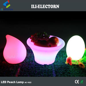 PE plastica cambia colore lampada da tavolo a led/luce decorativa del led/lampada da comodino led per il regalo del bambino - Product Image 6