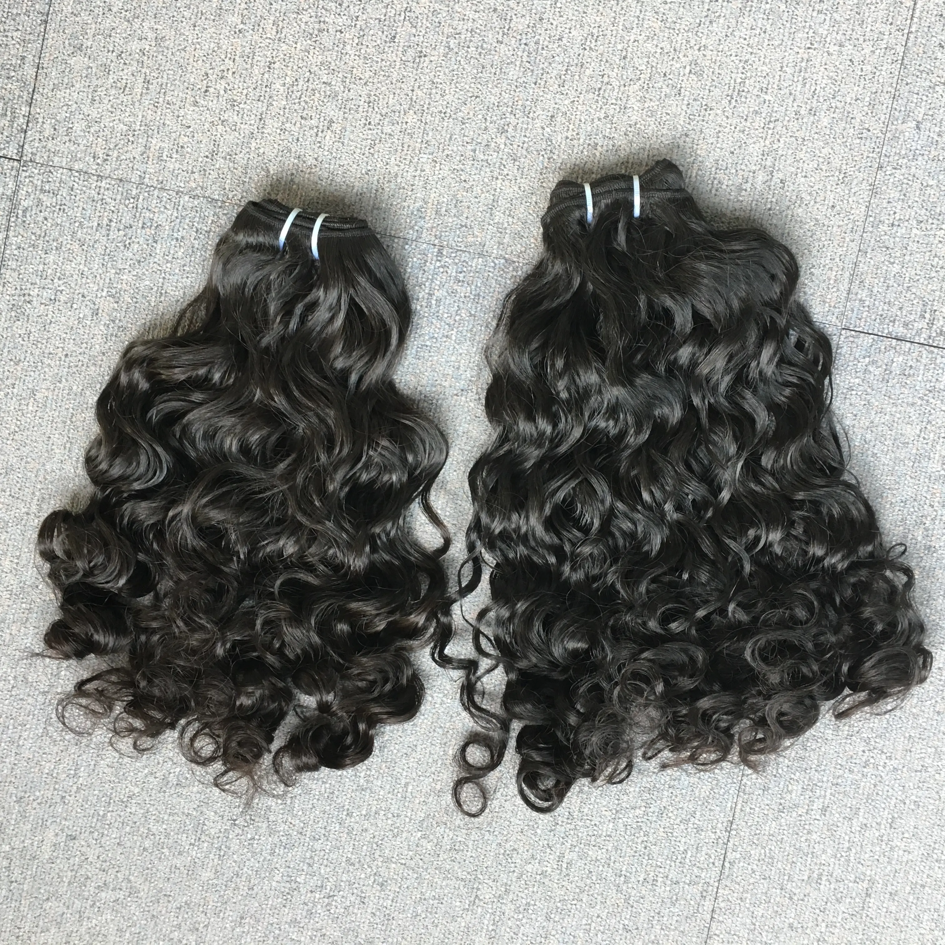 The best selling style southeast asian hair wholesale human hair raw indian temple hair directly from india