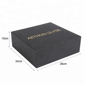 Caja <span class=keywords><strong>de</strong></span> Zapatos Grande <span class=keywords><strong>de</strong></span> Cartón Negro Mate para Empaque, <span class=keywords><strong>Comprar</strong></span> - Product Image 2