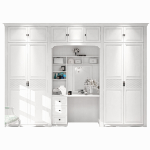 Trắng Tủ Quần Áo <span class=keywords><strong>Closet</strong></span> Trượt Cửa Thiết Kế Cho Phòng Ngủ - Product Image 4