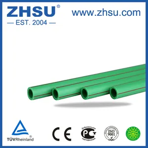 Good Quality Ppr Pipe Germany Standard PN 12.5 SDR 9 3/4 '' PPR Pipe Tube For Cold Water Supply