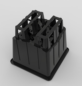 Pot de culture pour plantes de myrtilles avec drainage carré, seau de substrat hollandais - Product Image 6