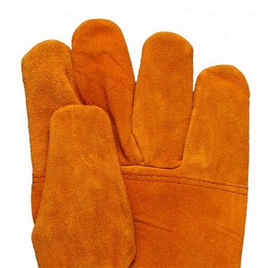 Leather waterproof resistant warmth Blaze's test fireman gloves - Product Image 3