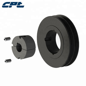 SPB taper khoan V Vành Đai ròng rọc 2 rãnh gang <span class=keywords><strong>Gg20</strong></span> vật liệu với 2517 côn Bush bộ phận truyền tải điện - Product Image 3