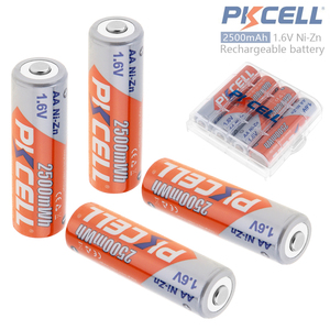 핫 세일 중국 공장 <span class=keywords><strong>1.6v</strong></span> <span class=keywords><strong>Nizn</strong></span> 충전식 배터리 충전 AA 2500mwh 배터리 - Product Image 3