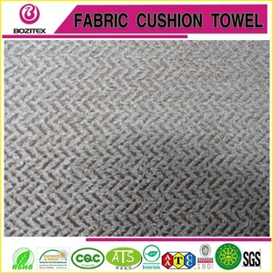 Kain <span class=keywords><strong>Suede</strong></span> <span class=keywords><strong>Herringbone</strong></span> tahan air 100% poliester dicetak anyaman gaya kepar untuk Pelapis Sofa - Product Image 2
