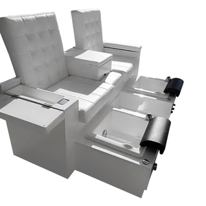 Meubles de salon de beauté pas de plomberie vente chaude deux places ou trois places chaise de pédicure confortable pied <span class=keywords><strong>spa</strong></span> chaise - Product Image 2