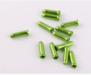 Accessoires <span class=keywords><strong>de</strong></span> bicyclette colorés en alliage d'aluminium, 12 pièces, pour levier <span class=keywords><strong>de</strong></span> <span class=keywords><strong>frein</strong></span> <span class=keywords><strong>de</strong></span> bicyclette, embouts <span class=keywords><strong>de</strong></span> câbles intérieurs, pince à sertir - Product Image 2