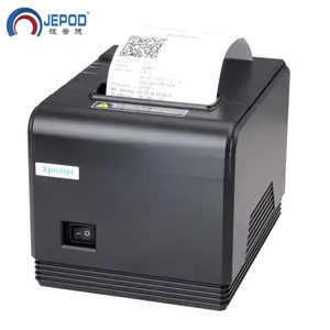 De gros 1 thermique imprimante-JEPOD XP-Q300/XP-Q260 Xprinter 300mm/sec à grande vitesse 80mm USB + LAN + COM 3 en 1 port Imprimante Thermique Avec Coupeur Automatique