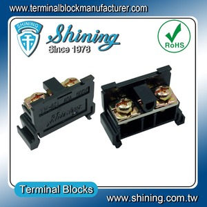 TR-40 35mm Din Rail Mounted Quick Release 40 Amp <b>Terminal</b> Block - Product Image 4