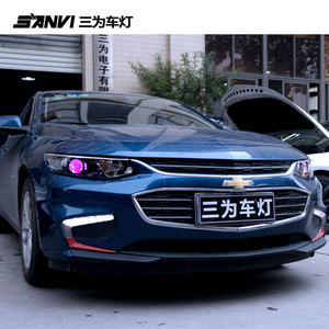 SANVI coche nuevo montaje de la linterna para Chevrolet Malibú 2016-2018 con Hella lente bombilla HID fuente Auto del mercado de accesorios de luz de - Product Image 5