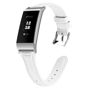 Tschick – bracelets en cuir pour <span class=keywords><strong>Fitbit</strong></span> Charge 3/SE pour femmes et hommes, petits et grands, bande de remplacement en cuir de qualité supérieure, accessoires de poignet - Product Image 2