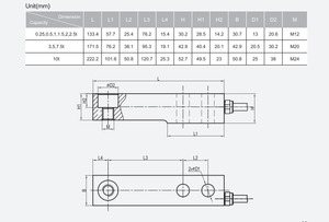 Célula de carga <span class=keywords><strong>Flintec</strong></span> Básculas de palés personalizadas Sensor de peso electrónico piezoeléctrico Keli - Product Image 6