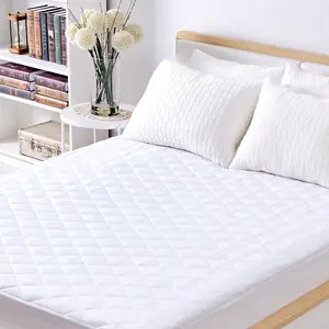 Pelindung Kasur Grosir Pelindung Matras Disesuaikan Warna Quilt Dipasang Tahan Air Kamar Tidur Produsen PVC Tas Ritsleting Putih