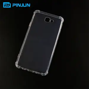 Funda para teléfono móvil samsung galaxy j2 j3 core j4 j5 j7 j8 prime, cristal transparente, antigolpes y arañazos