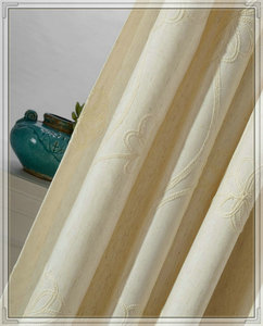 Rideaux de lin en broderie française <span class=keywords><strong>lambrequin</strong></span> - Product Image 2