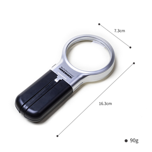 SHICHI 3x ha condotto la luce professionale l lente di ingrandimento dell'orologio strumento di riparazione della pietra preziosa antica di identificazione lente d'ingrandimento - Product Image 3