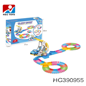 Venta caliente bloques de construcción Toy Train Track autovía serie HC380445 - Product Image 4