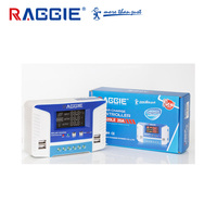 Contrôleur solaire PWM RAGGIE 10A-60A 12V/24V avec écran couleur LED, certifié CE, pour système solaire avec charge PWM