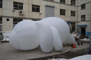 Juguetes inflables gigantes para fiestas al aire libre, Navidad, Santa Claus tumbado, dibujos animados para fiesta, Festival, películas y TV - Product Image 5