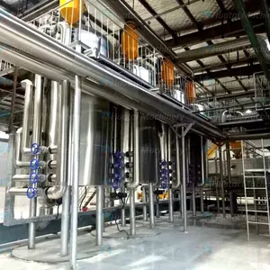 80 TPD, máquina de fusión de aceite de sebo vacuno y línea de producción de refinería