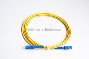 SC/APC SC/UPC sm simplex <span class=keywords><strong>2</strong></span>.0mm fibra cuerda de remiendo de sc pc conector - Product Image 1