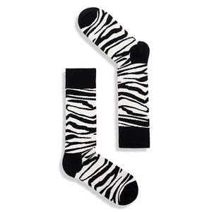 <span class=keywords><strong>Chaussettes</strong></span> noires Fun Men Diamond Leopard Zebra Pattern - Product Image 5