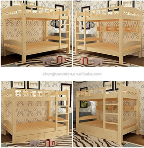 Venta al por mayor los niños muebles de madera de pino cama litera para niños Venta caliente - Product Image 6