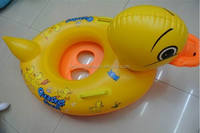 Anneau de natation gonflable pour bébé canard, jouets flottants pour piscine pour enfants, vente en gros