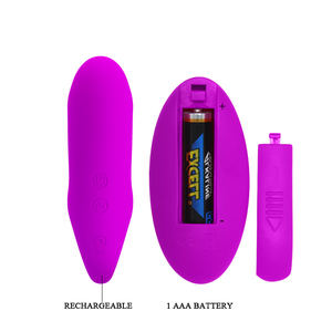 Gode vibrateur <span class=keywords><strong>clitoris</strong></span> sans fil 12 fonctions vibrations télécommande USB rechargeable masseur - Product Image 4