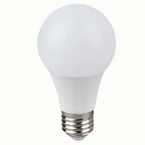 StockランプCE ROHS 5W 7W Dimmable E27 LEDエネルギー照明A60なしフリックled電球