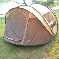 4-6Person Instantanée Popup Tente de Camping-AUCUN Assemblage Requis-Installation Facile en Quelques Secondes-Idéal pour le Beau Temps Camping, familles
