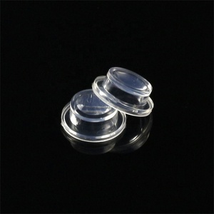 Valvola di ritegno in gomma siliconica LSR trasparente per uso alimentare, personalizzata 2026, 13.3mm 16.2mm 9.8mm - Product Image 1