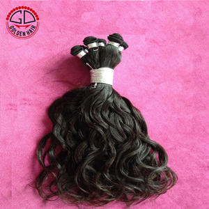 8a Grade High Quality Chinese Virgin Hair 12-24inch <strong>Hand</strong> Tied Double <strong>Drawn</strong> Weft - Product Image 1
