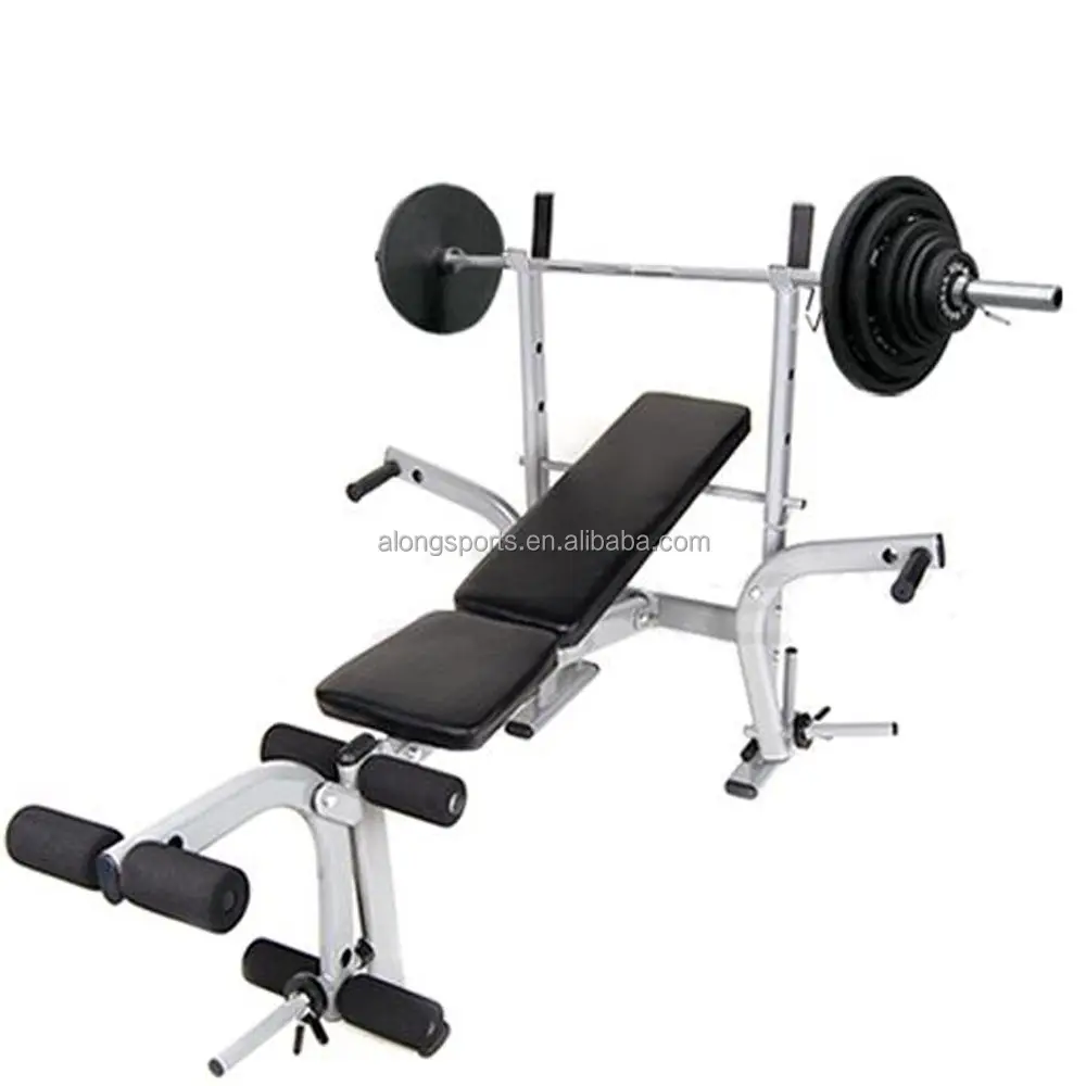 High Reputation stainless steel adjustable foldable gym fitness weight exercise equipment accessories bench