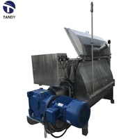 Fruitpoeder Verwerking Multi Paddles Mixer Eenassige Peddel Blender Machine Met Verwarmingsmantel
