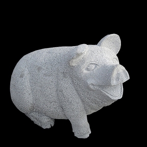 Main Sculpture Sur Pierre <span class=keywords><strong>Sanglier</strong></span> Sculpture - Product Image 1