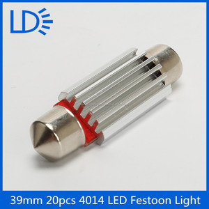 Auto de la lámpara 39mm 20SMD 4014 led <span class=keywords><strong>car</strong></span> techo luz superior - Product Image 2