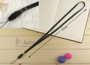 Giá rẻ hẹp <span class=keywords><strong>Polyester</strong></span> cổ dây 0.7cm chiều rộng với có thể tháo rời chuỗi đối với USB - Product Image 4