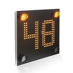 10 Tahun Pabrik Desain Kustom Berkedip Keselamatan Lalu Lintas Tanda LED Speed Limit Sign