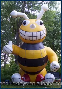 gonfiabile gigante Bumble Bee per la pubblicità