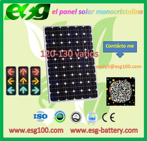 120 W el panel solar Monocristalino de Alta eficiencia, mono panel solar para uso doméstico - Product Image 2