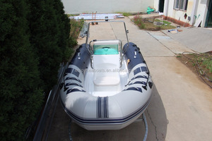 Bateau rigide ENJOYSEA/OEM modèle 420, coque en PVC de 0,9 mm, longueur supérieure à 4 m, 4 rameurs, prêt pour la pêche à la dérive - Product Image 5