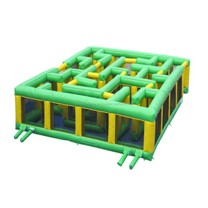 Niños y Adultos juego al aire libre obstáculos inflables laberinto para la venta - Product Image 5